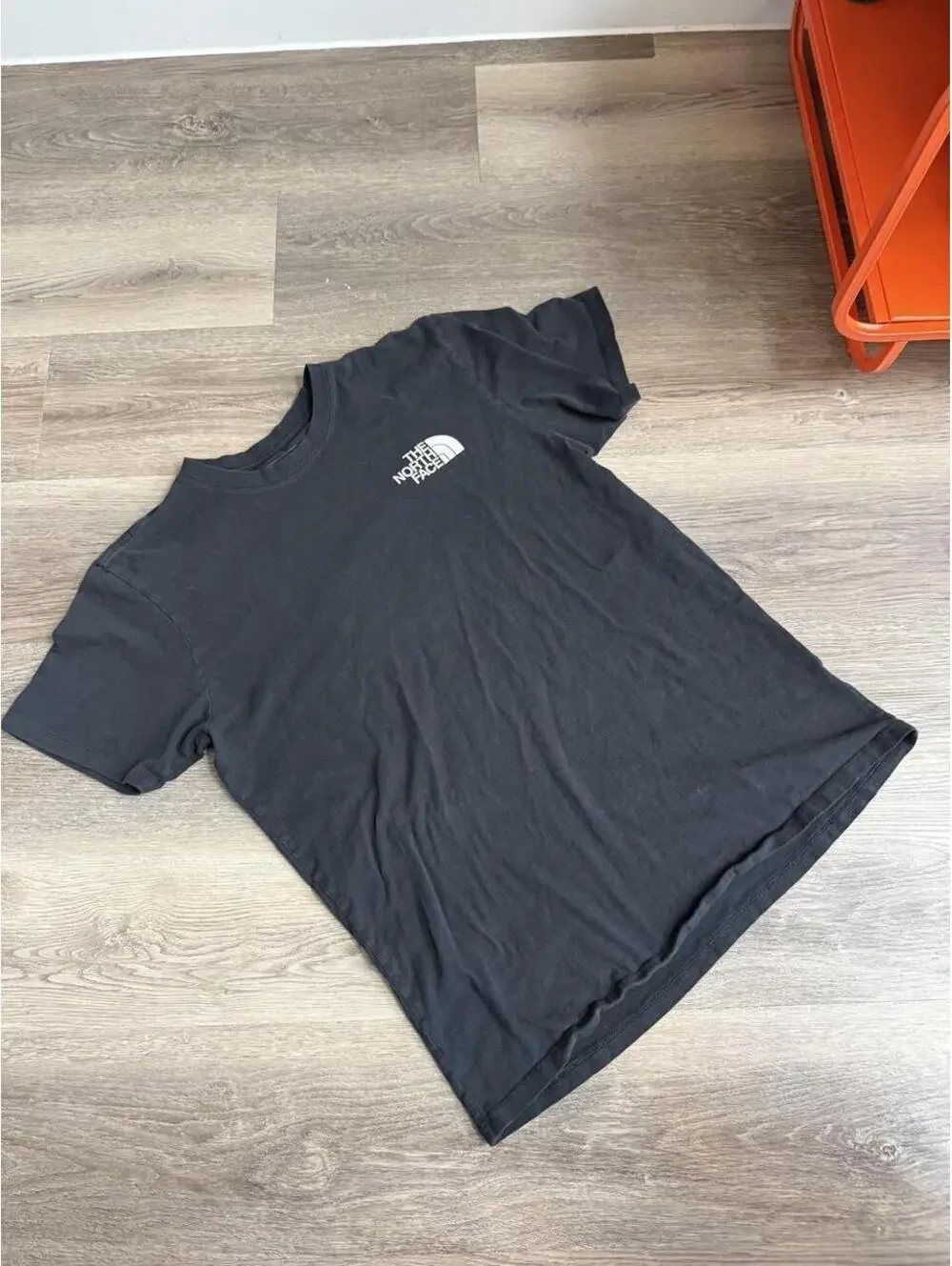 The North Face Men's Black and Grey Tshirt